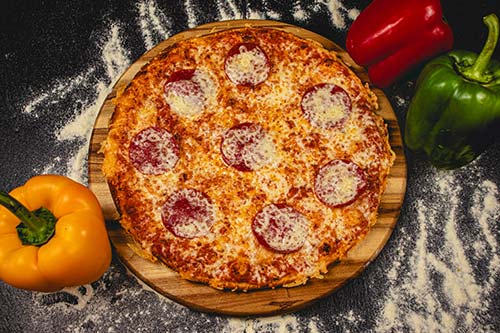Produktbild Cheesy-Pizza Salami